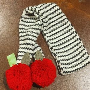 NWT Kate Spade Cherry Scarf 🍒